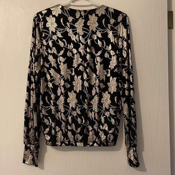 Vera moda shimmery wrap top - Picture 2 of 3